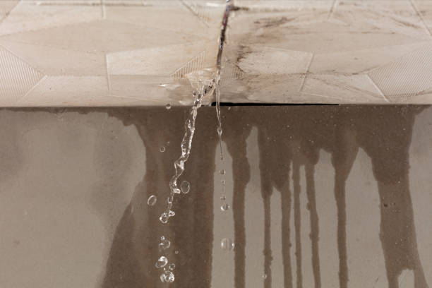 Professional Flood Damage Cleanup technician working in West College Corner, IN